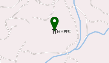 日吉神社の地図画像
