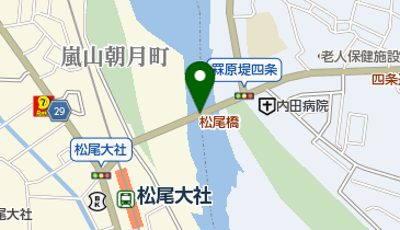 松尾橋の地図画像