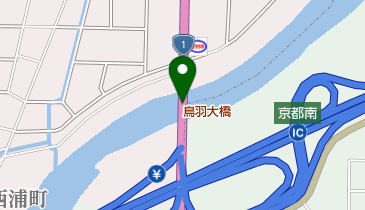 鳥羽大橋の地図画像