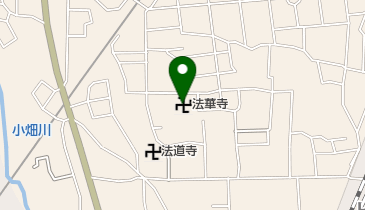 法華寺の地図画像