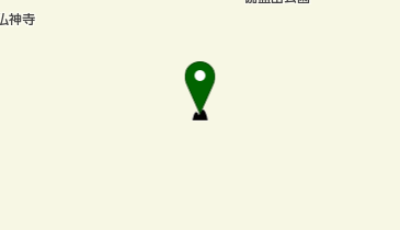 伽藍山の地図画像