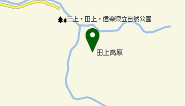 田上高原の地図画像