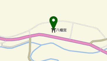 八幡宮の地図画像