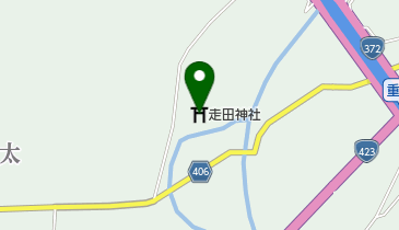 走田神社の地図画像