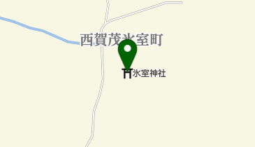 氷室神社の地図画像