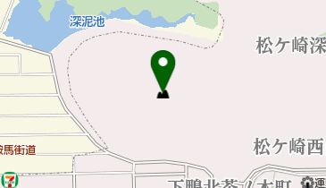 西山の地図画像