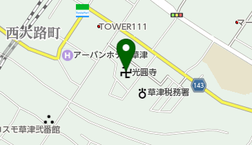 光圓寺の地図画像