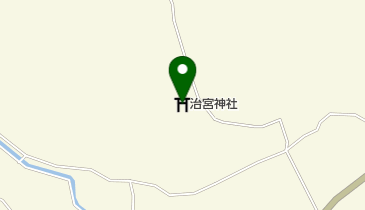 治宮神社の地図画像