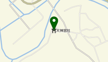 大神宮社の地図画像