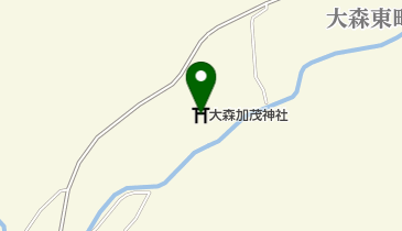 大森加茂神社の地図画像