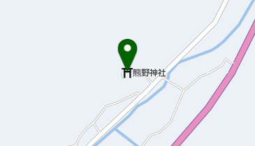 熊野神社の地図画像