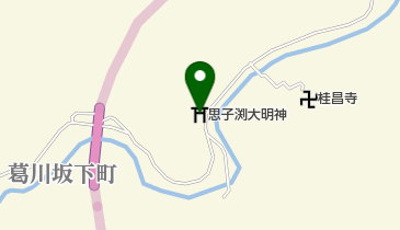 思子渕大明神の地図画像
