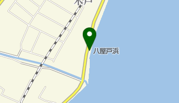 八屋戸浜の地図画像