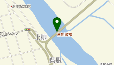 音無瀬橋の地図画像