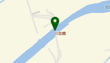 川北橋の地図画像