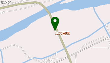 以久田橋の地図画像