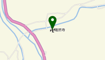 唯然寺の地図画像