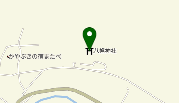 八幡神社の地図画像