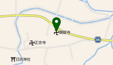 願龍寺の地図画像