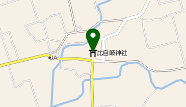 比自岐神社の地図画像