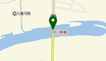 中川原橋の地図画像