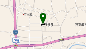 浄林寺の地図画像