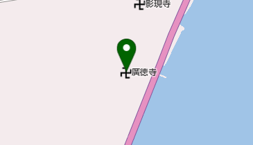 廣徳寺の地図画像
