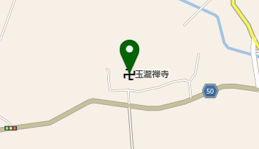 玉瀧禅寺の地図画像