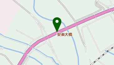 安楽大橋の地図画像