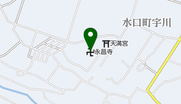 永晶寺の地図画像