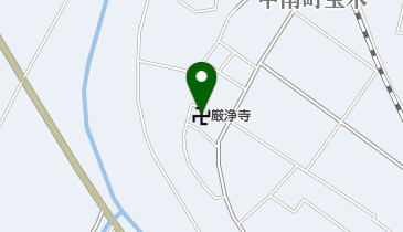 厳浄寺の地図画像