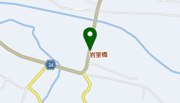 岩室橋の地図画像