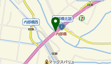 内部橋の地図画像