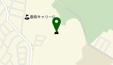 垂坂山の地図画像