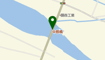 中郡橋の地図画像