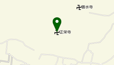 正栄寺の地図画像