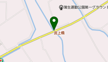 宮上橋の地図画像