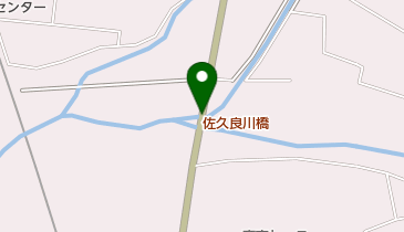 佐久良川橋の地図画像