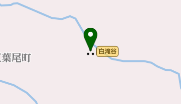 白滝谷の地図画像