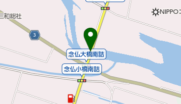 念仏大橋の地図画像