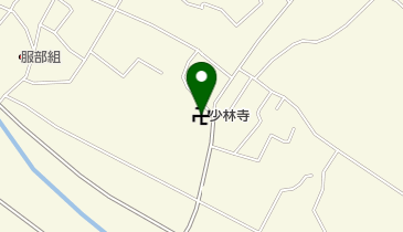 少林寺の地図画像