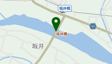 坂井橋の地図画像