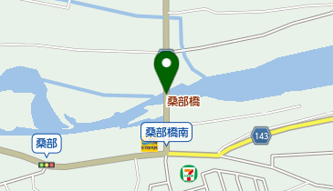 桑部橋の地図画像