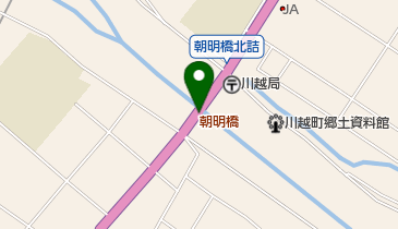 朝明橋の地図画像