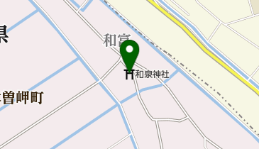 和泉神社の地図画像