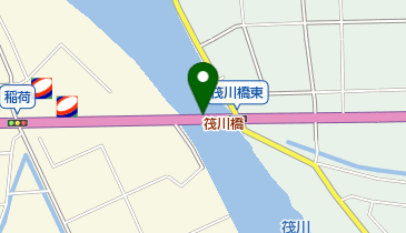 筏川橋の地図画像