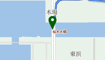 桜木大橋の地図画像