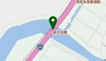 新大田橋の地図画像