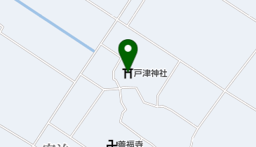 戸津神社の地図画像