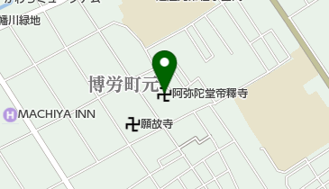 阿弥陀堂帝釋寺の地図画像